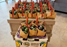 Avocados from Mexico are in a neat little bag and ready for shoppers to buy and take home.